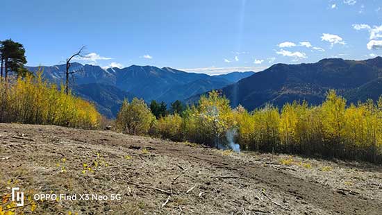 Débroussaillement de les talus